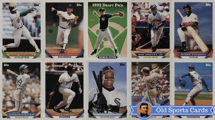 Most Valuable 1993 Topps Baseball Cards