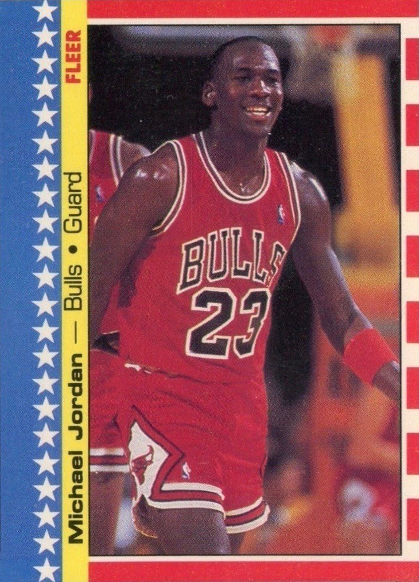 89 fleer michael jordan