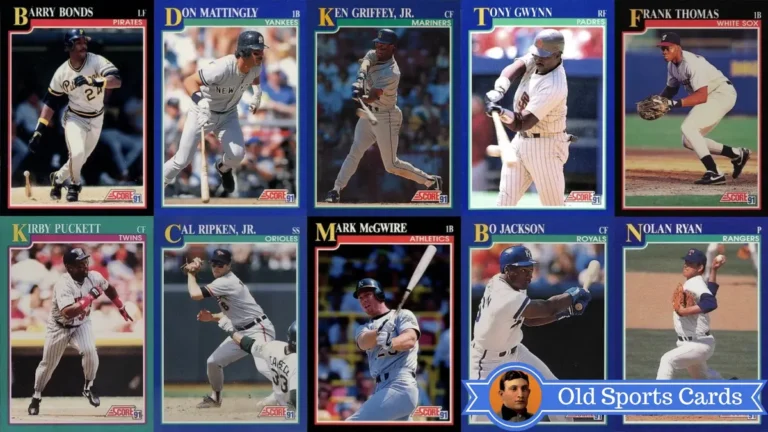 Most Valuable 1991 Score Baseball Cards