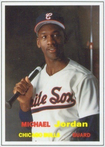 1990 SCD Pocket Price Guides #51 Michael Jordan Baseball Card 1990 SCD Pocket Price Guides #51 Michael Jordan Baseball Card