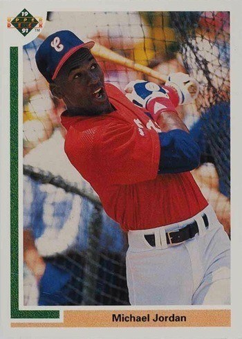 1991 Upper Deck #SP1 Michael Jordan Baseball Card 1991 Upper Deck #SP1 Michael Jordan Baseball Card