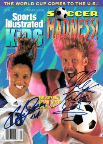 1994 SI for Kids Magazine Alexi Lalas Cobi Jones World Cup