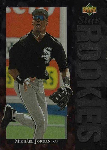 Michael Jordan AIR KNOWS Air Jordan Baseball White Sox Rookie 