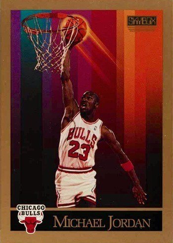 1990 SkyBox Michael Jordan Card 41