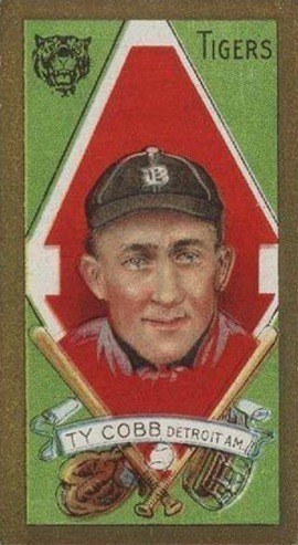 T205 Gold Border Ty Cobb Baseball Card