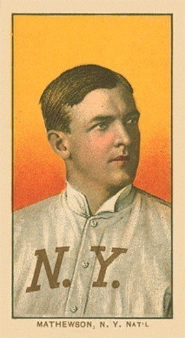 T206 Christy Mathewson Portrait Baseball Card