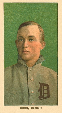T206 Ty Cobb Green Portrait Baseball Card