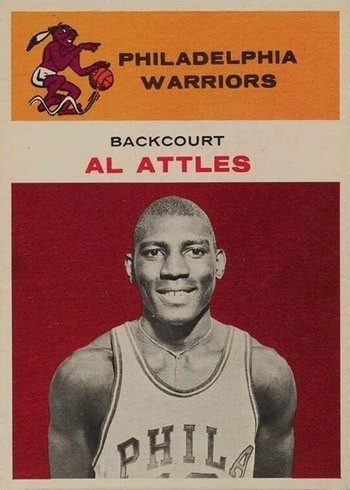 1961 Fleer #1 Al Attles Basketball Card