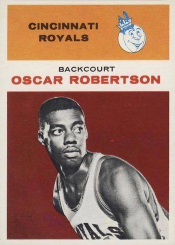 1961 Fleer #36 Oscar Robertson Rookie Card