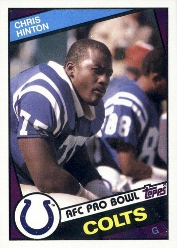 1984 Topps #15 Christ Hinton Rookie Card