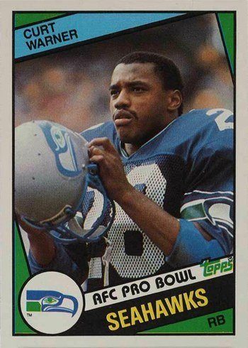 1984 Topps #198 Curt Warner Rookie Card 1984 Topps #198 Curt Warner Rookie Card