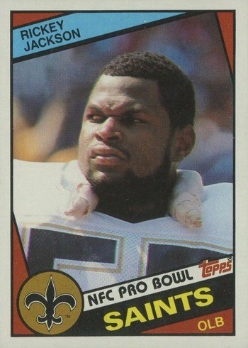 1984 Topps #303 Rickey Jackson Rookie Card 1984 Topps #303 Rickey Jackson Rookie Card