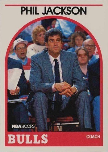1989 NBA Hoops #266 Phil Jackson Basketball Card 1989 NBA Hoops #266 Phil Jackson Basketball Card