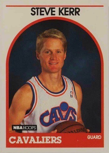 1989 NBA Hoops #351 Steve Kerr Rookie Card