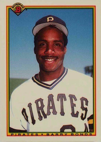 1990 Bowman #181 Barry Bonds Baseball Card 1990 Bowman #181 Barry Bonds Baseball Card