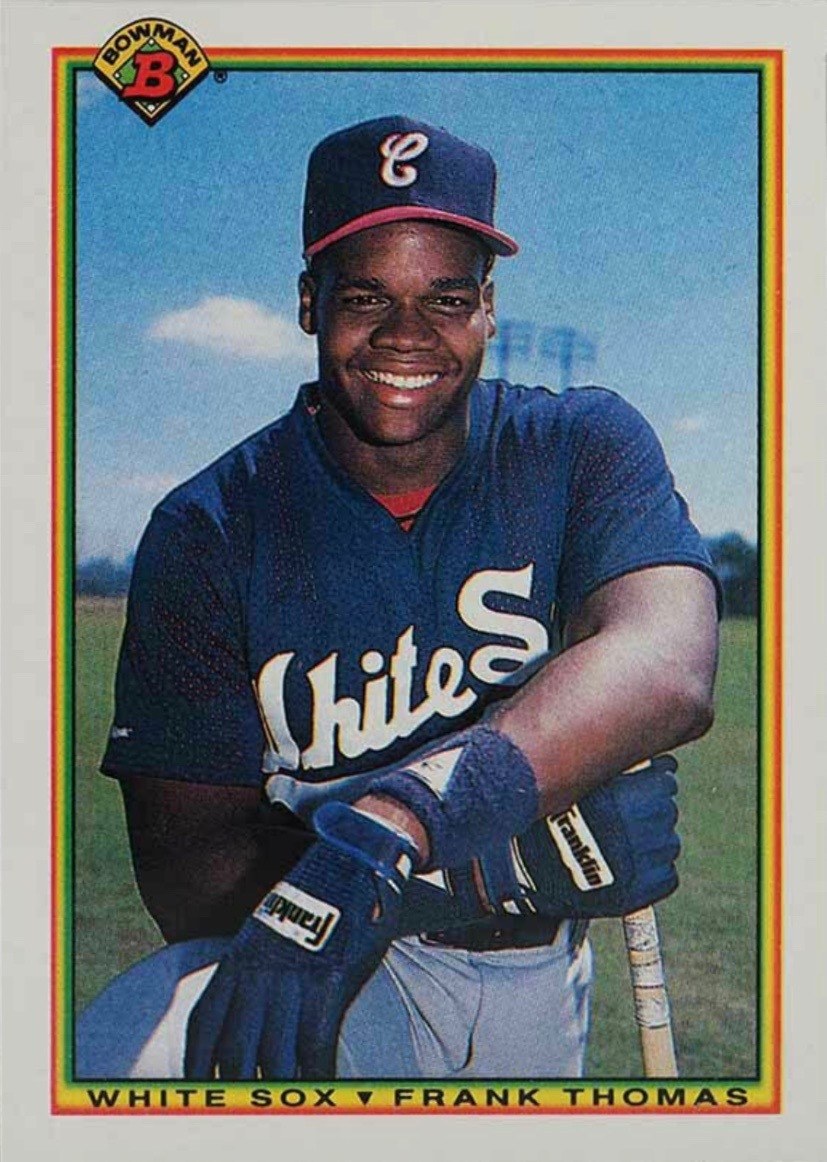 1990 Bowman #320 Frank Thomas Rookie Card