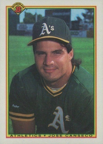 1990 Bowman #460 Jose Canseco Baseball Card