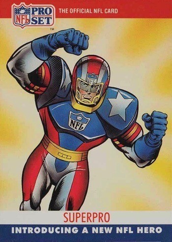 1990 Pro Set SuperPro Football Card 1990 Pro Set SuperPro Football Card