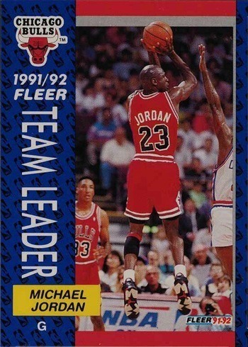 fleer 91 michael jordan card value