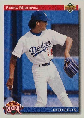 1992 Upper Deck #18 Pedro Martinez Rookie Card 1992 Upper Deck #18 Pedro Martinez Rookie Card