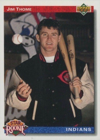 1992 Upper Deck #5 Jim Thome Rookie Card 1992 Upper Deck #5 Jim Thome Rookie Card