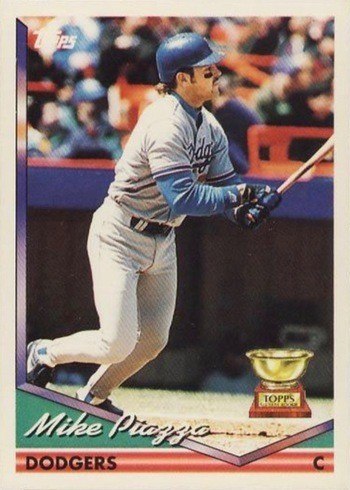 1994 Topps #1 Mike Piazza Baseball Card