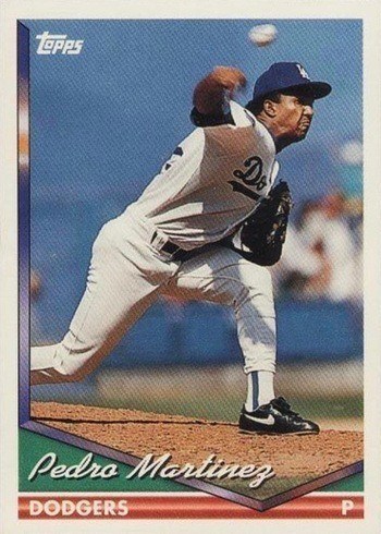 1994 Topps #268 Pedro Martinez Baseball Card 1994 Topps #268 Pedro Martinez Baseball Card