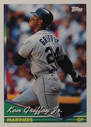 1994 Topps #400 Ken Griffey Jr. Baseball Card 1994 Topps #400 Ken Griffey Jr. Baseball Card