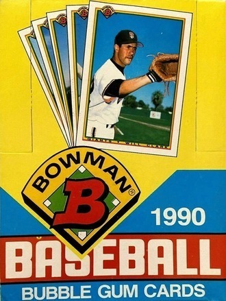 Unopened Box of 1990 Bowman Baseball Cards