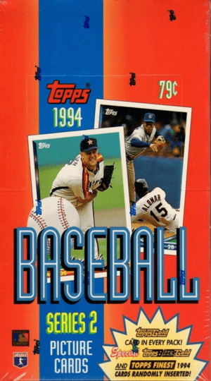 Unopened Box of 1994 Topps Baseball Cards