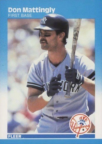 1987 Fleer #104 Don Mattingly Baseball Card
