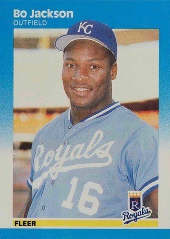 1987 Fleer #369 Bo Jackson Rookie Card