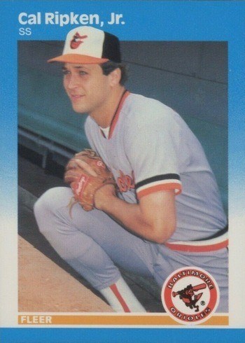 1987 Fleer #478 Cal Ripken Jr. Baseball Card