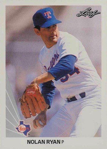 1990 Leaf #21 Nolan Ryan Baseball Card