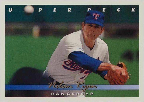 1993 Upper Deck #155 Nolan Ryan Baseball Card