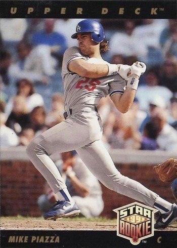 1993 Upper Deck #2 Mike Piazza Rookie Card 1993 Upper Deck #2 Mike Piazza Rookie Card