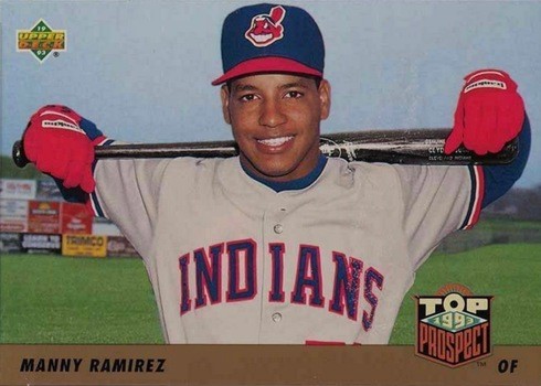 1993 Upper Deck #433 Manny Ramirez Rookie Card
