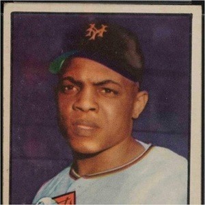 1952 Topps Willie Mays Baseball Card Graded PSA 4 VG-EX Condition Close-Up To Show Condition and Defects