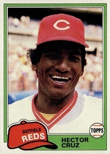 1981 Topps #52 Hector Cruz Baseball Card 1981 Topps #52 Hector Cruz Baseball Card