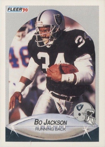 1990 Fleer #256 Bo Jackson Football Card