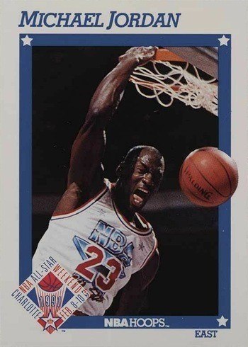 1991 nba hoops michael jordan