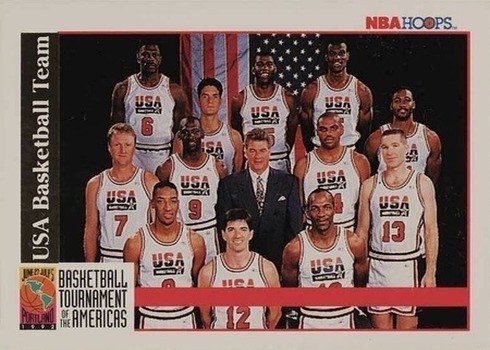 1991 NBA Hoops Team USA Men's Basketball Team 1991 NBA Hoops Team USA Men's Basketball Team