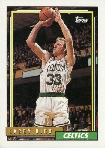 1992 Topps #1 Larry Bird Basketball Card