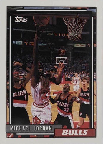 1992 Topps #141 Michael Jordan Basketball Card