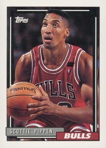 1992 Topps #389 Scottie Pippen Basketball Card