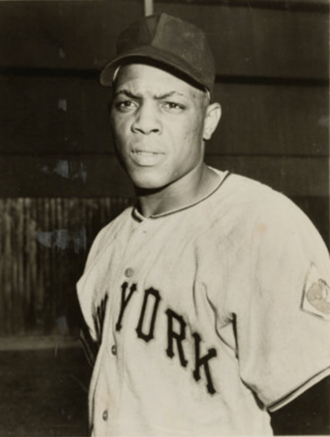 Image of Willie Mays Used on His 1952 Topps Card