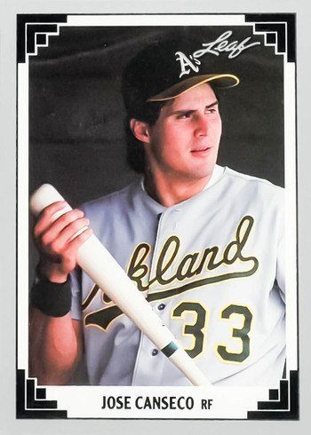 1991 Leaf #182 Jose Canseco Baseball Card