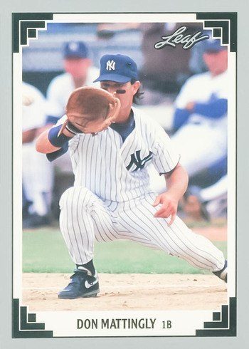1991 Leaf #425 Don Mattingly Baseball Card