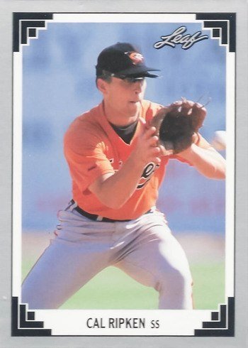 1991 Leaf #430 Cal Ripken Jr. Baseball Card