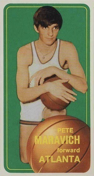 1970 Topps #123 Pete Maravich Rookie Card